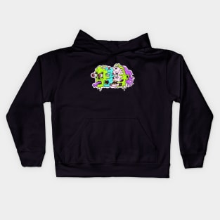 FACE MELT Kids Hoodie